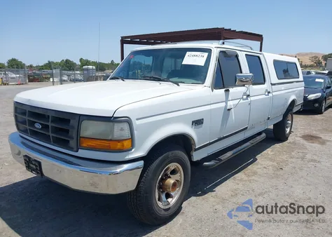1995 Ford F350 from USA, damaged, VIN 1FTJW35H9SEA13466